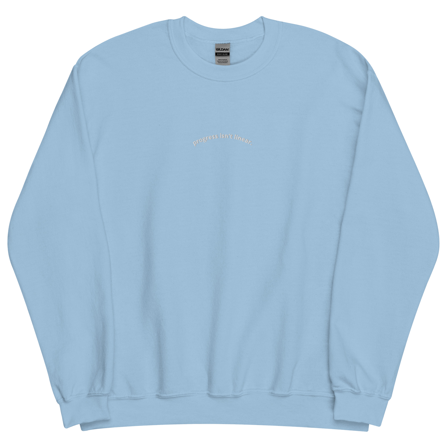 Crewneck Sweater “progress isn’t linear”