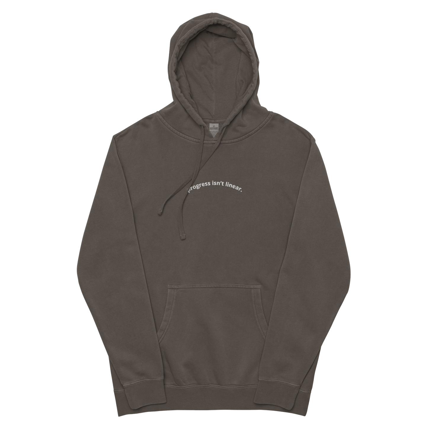 Premium Hoodie “progress isn’t linear”