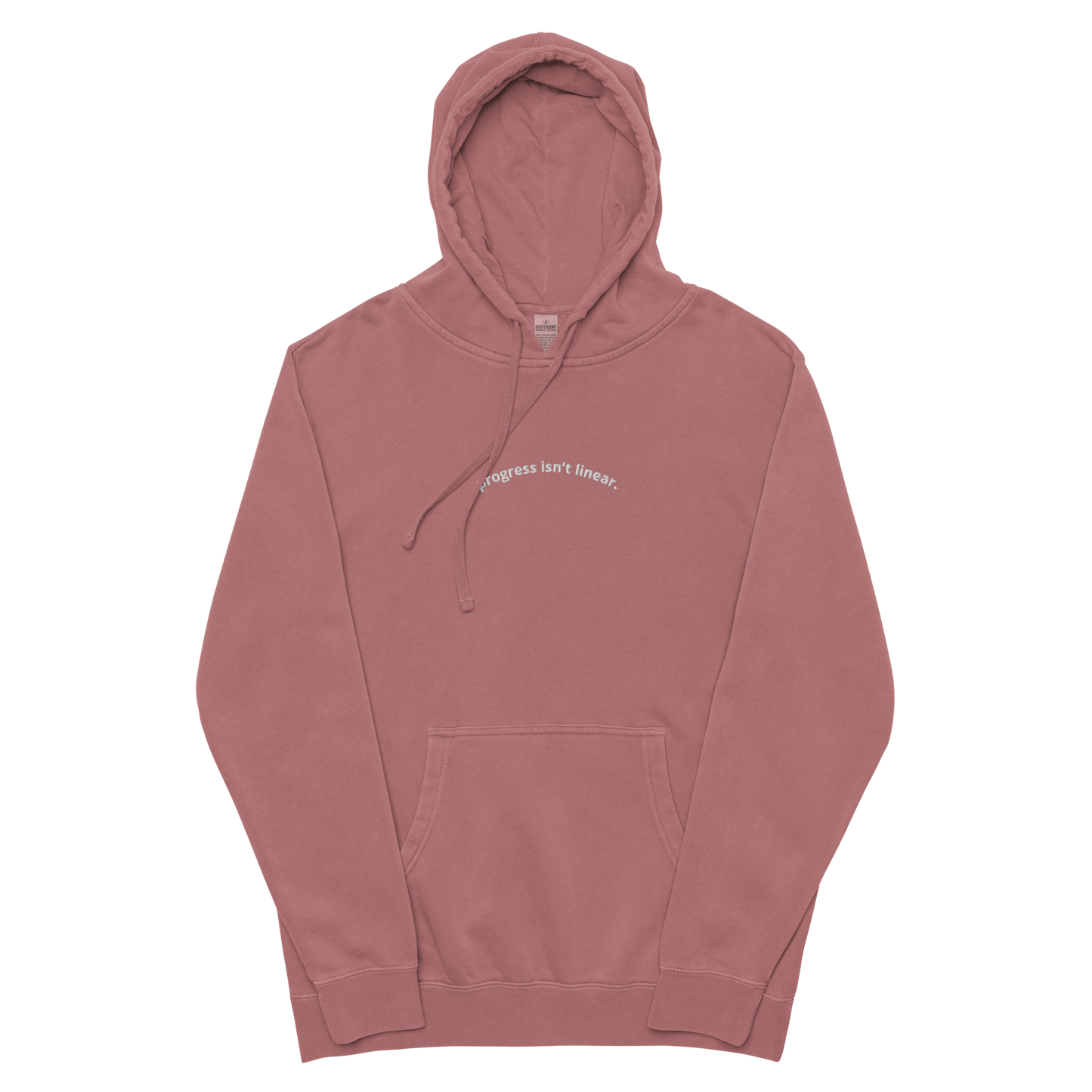 Premium Hoodie “progress isn’t linear”