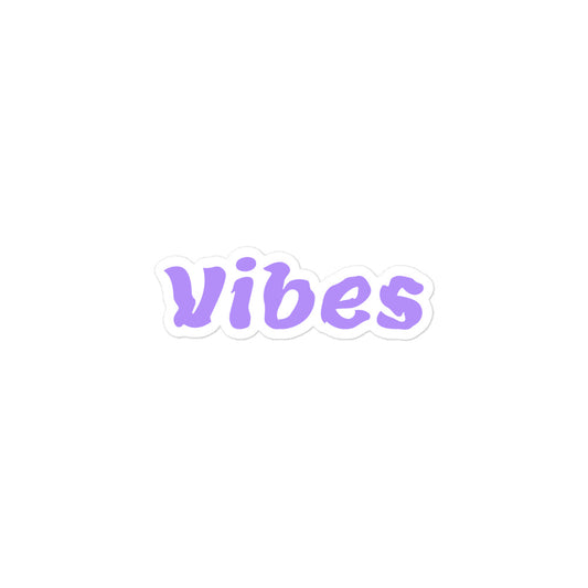 Vibes Logo Sticker